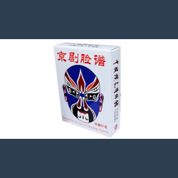 Facial Makeups in Beijing Opera Playing Cards