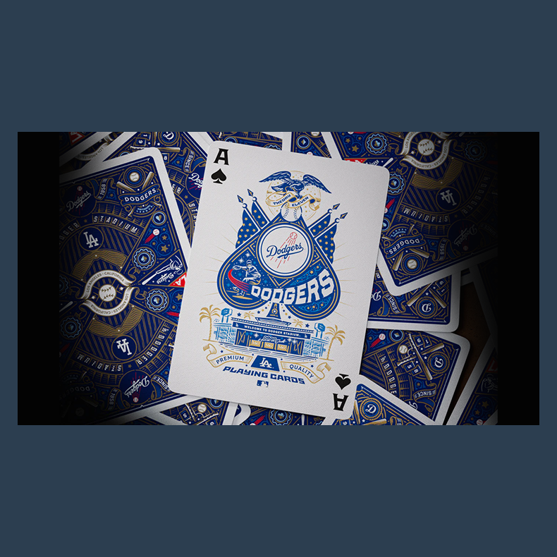 Dodgers Playing Cards by theory11