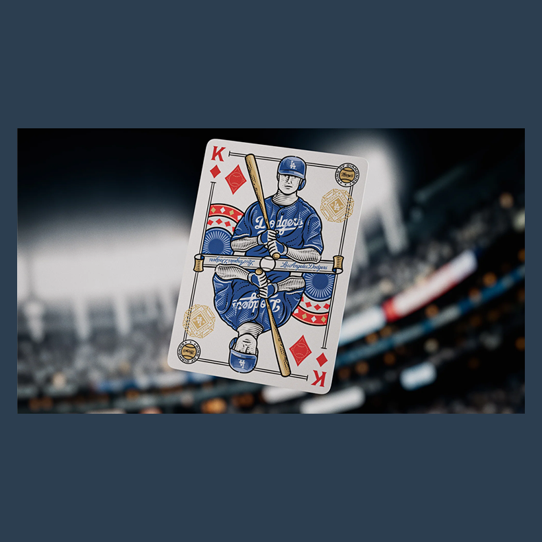 Dodgers Playing Cards by theory11