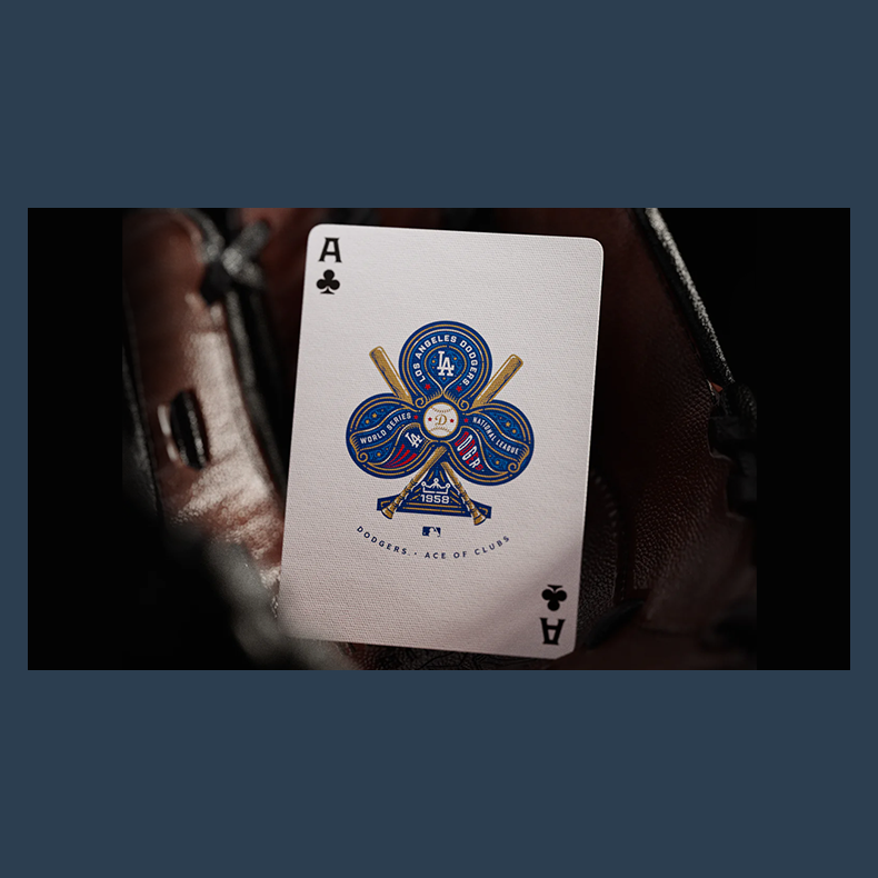 Dodgers Playing Cards by theory11
