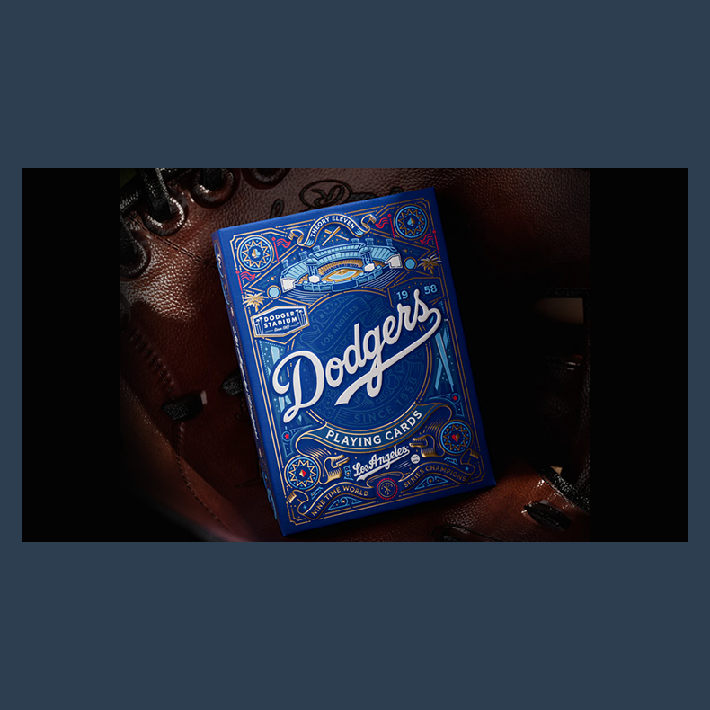 Dodgers Playing Cards by theory11
