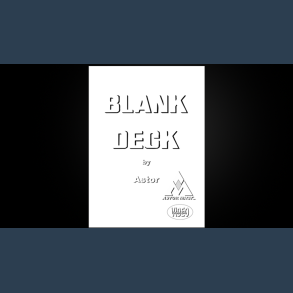 Blank Deck by Astor
