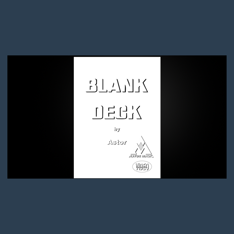 Blank Deck by Astor