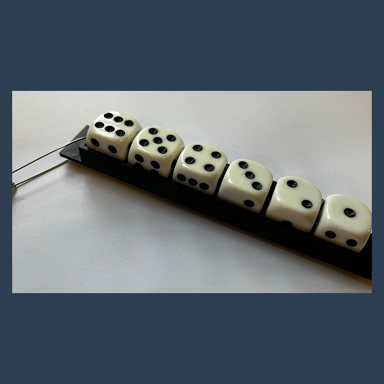 Missing Number Dice by Etienne Pradier