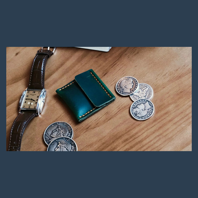 Slim Coin Purse by Bacon Magic