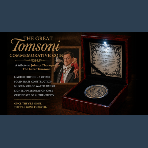 The Great Tomsoni Commemorative Coin