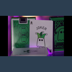 Bicycle Boo Back Playing Cards (Green)