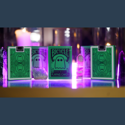 Bicycle Boo Back Playing Cards (Green)
