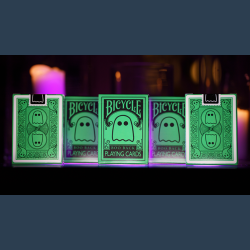 Bicycle Boo Back Playing Cards (Green)