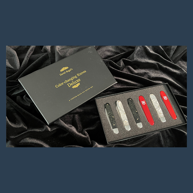 COLOR CHANGING KNIVES - David Regal