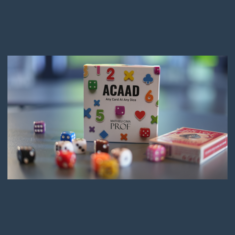 ACAAD - Any Card at Any Dice by Mathieu Cima (Red)