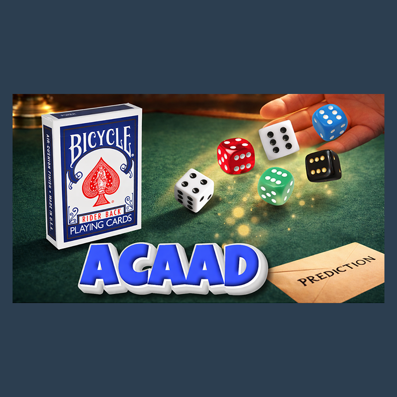 ACAAD - Any Card at Any Dice by Mathieu Cima (Red)