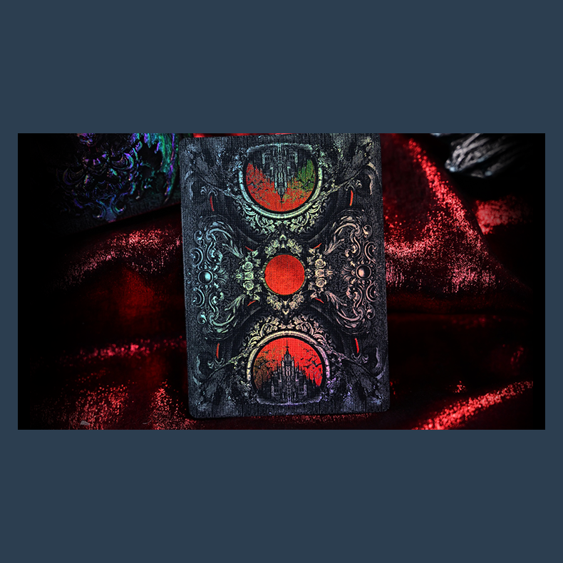 Trinity of Night - Vampire HOLO Playing Cards by Evokad