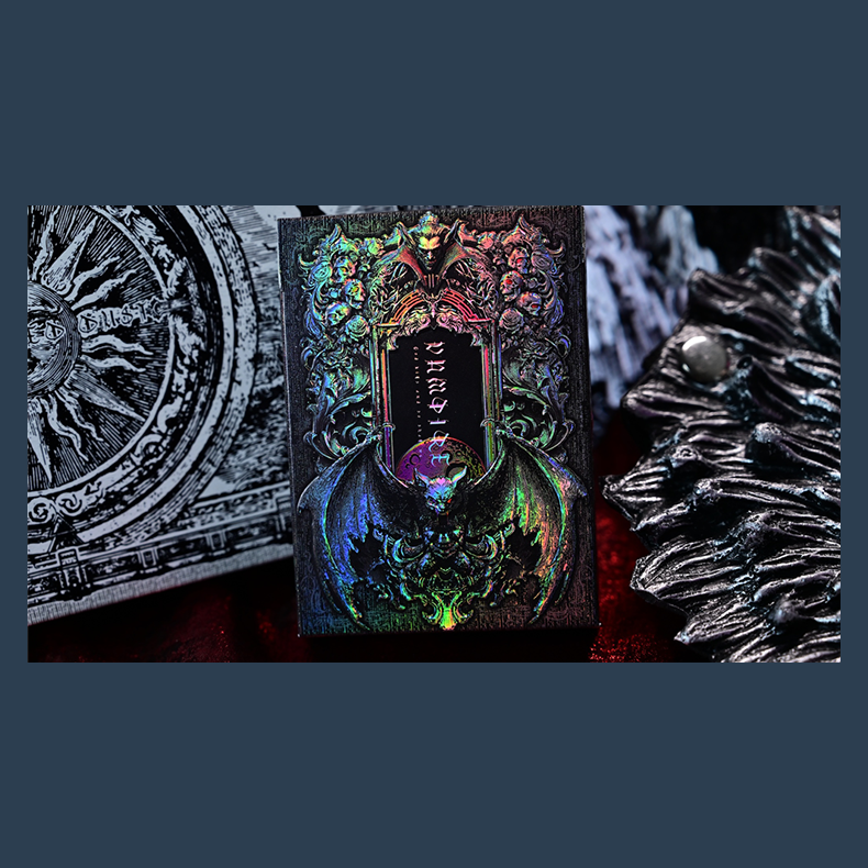 Trinity of Night - Vampire HOLO Playing Cards by Evokad