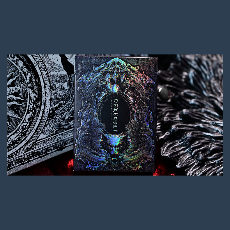 Trinity of Night - Werewolf HOLO Playing Cards by Evokad