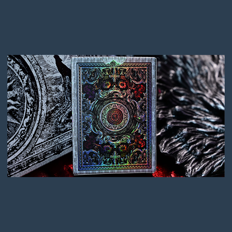 Trinity of Night - Demon Hunter HOLO Playing Cards by Evokad