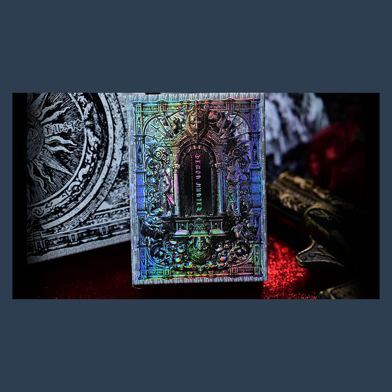 Trinity of Night - Demon Hunter HOLO Playing Cards by Evokad