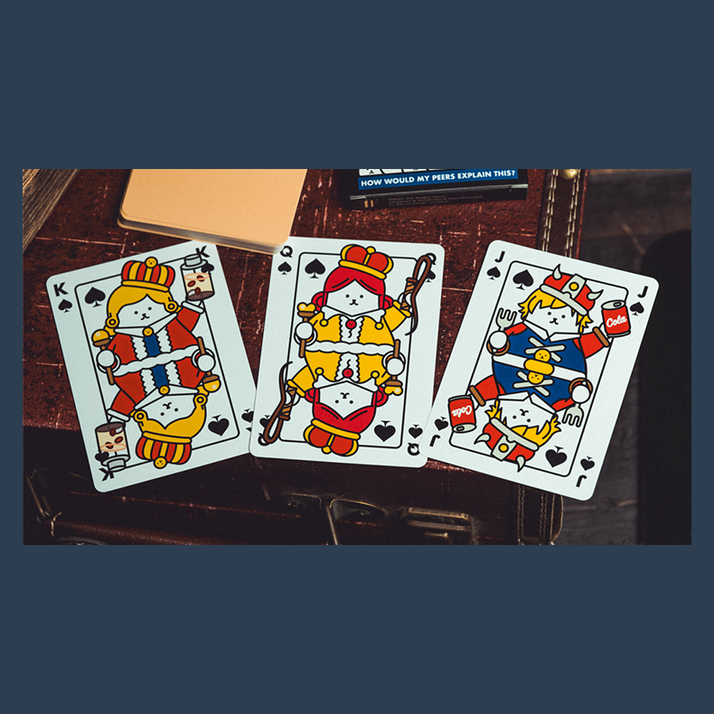 WHIKO Stage Thin Playing Cards by Bacon Magic.