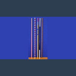 8 Foot Appearing Multi-Color Pole by Big Guy's Magic - Coloring Book Kicker Finale