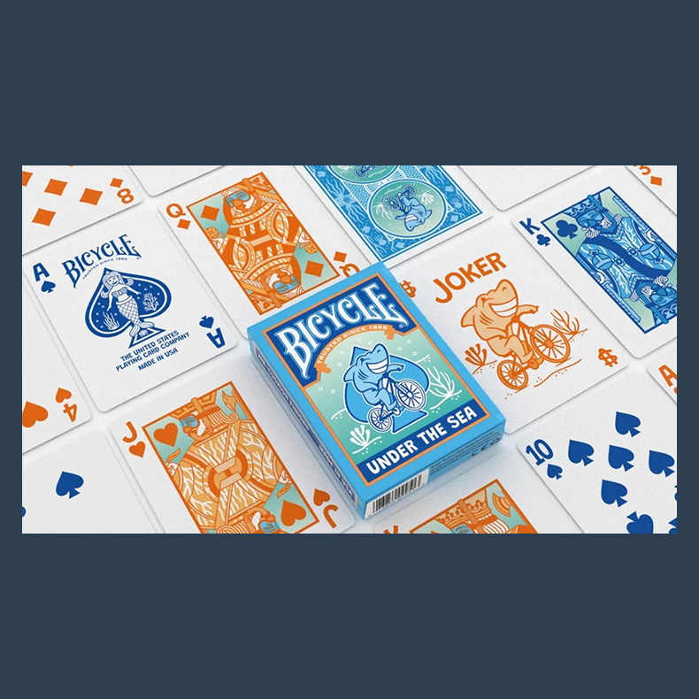 Bicycle Under the Sea Playing Cards by US Playing Card