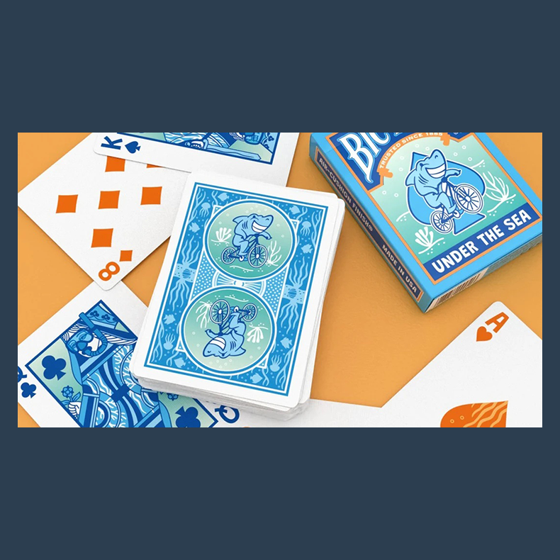 Bicycle Under the Sea Playing Cards by US Playing Card