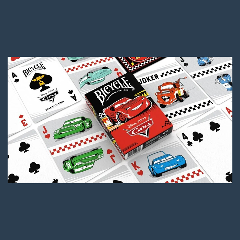 Bicycle Disney Cars Playing Cards by US Playing Card Co