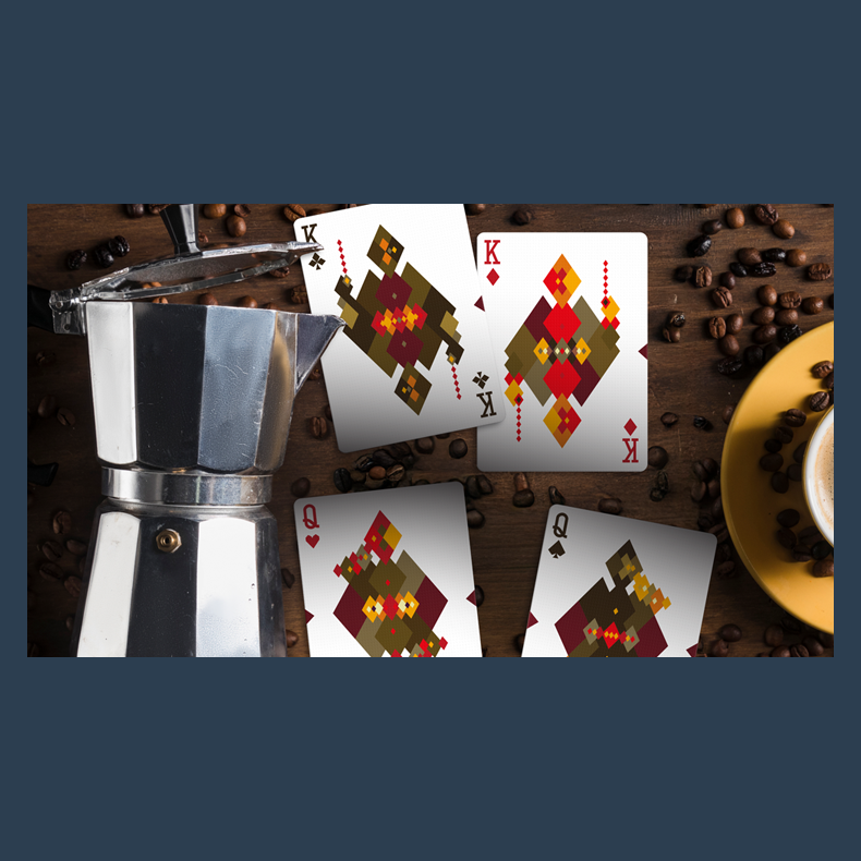 Diamon Playing Cards N&Acirc;&deg; 27 Dark Roast by Dutch Card House Company