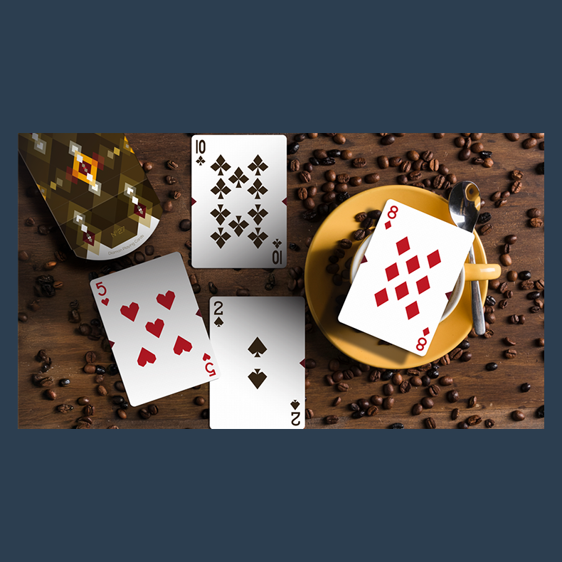 Diamon Playing Cards N&Acirc;&deg; 27 Dark Roast by Dutch Card House Company