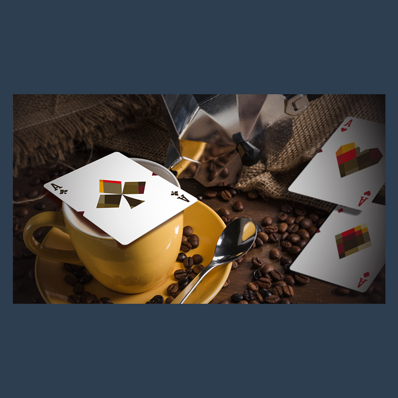 Diamon Playing Cards N&Acirc;&deg; 27 Dark Roast by Dutch Card House Company