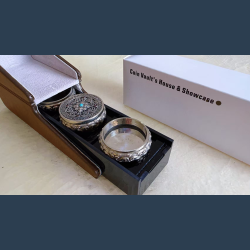 Coin Vault Case and Display Set (Brun)
