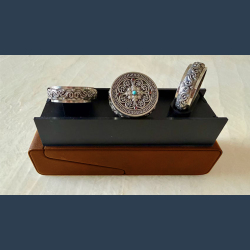 Coin Vault Case and Display Set (Brun)