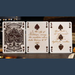 Le Voyage Du Chat Rouge Playing Cards by Stockholm17