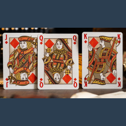 Le Voyage Du Chat Rouge Playing Cards by Stockholm17