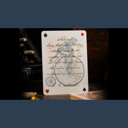 Le Voyage Du Chat Rouge Playing Cards by Stockholm17