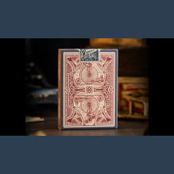 Le Voyage Du Chat Rouge Playing Cards by Stockholm17