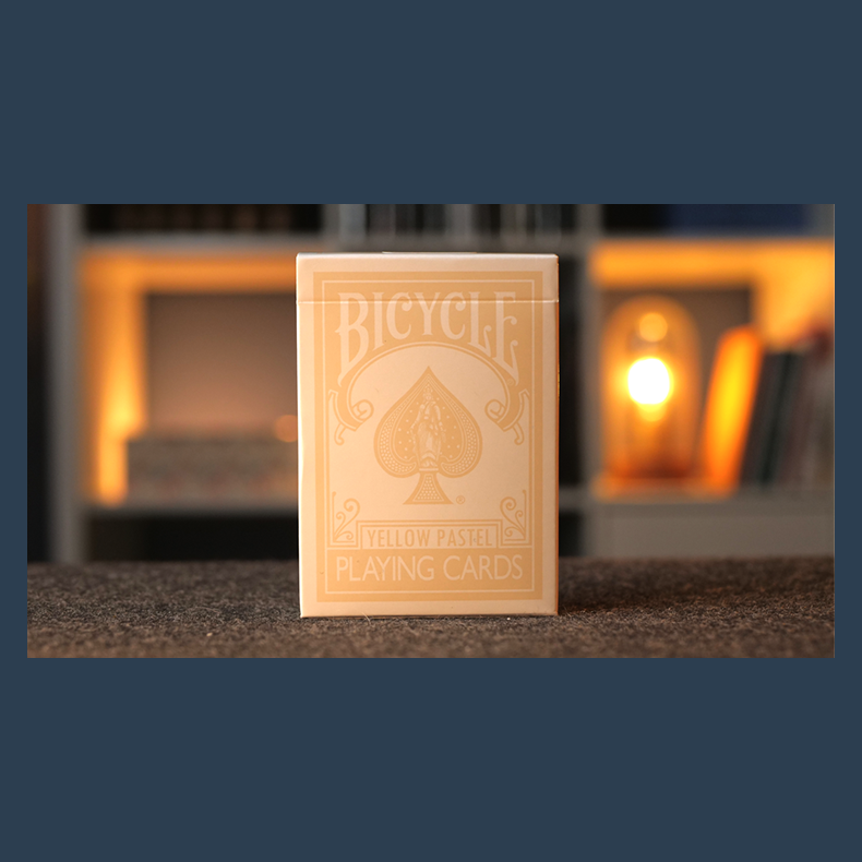 Bicycle Pastel Yellow Playing Cards