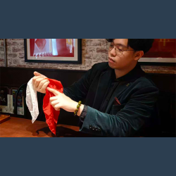Red &amp; White Beyond the Secret - Ethan Yip's Color Changing Silk Routine