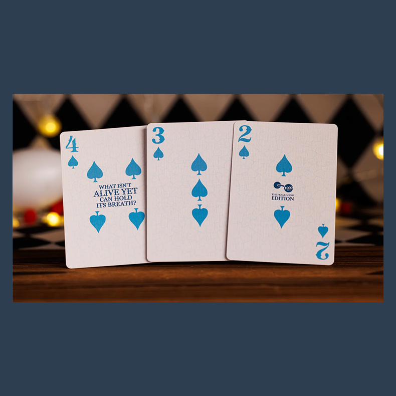 Standard Edition Night at the Circus (Freak Show) Playing Cards by Anti-Faro