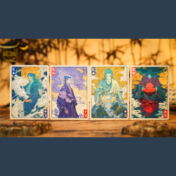 Ancient Relics Gem Playing Card by 52 Muse (Pink)