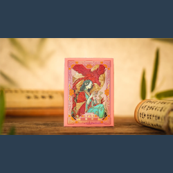 Ancient Relics Gem Playing Card by 52 Muse (Pink)
