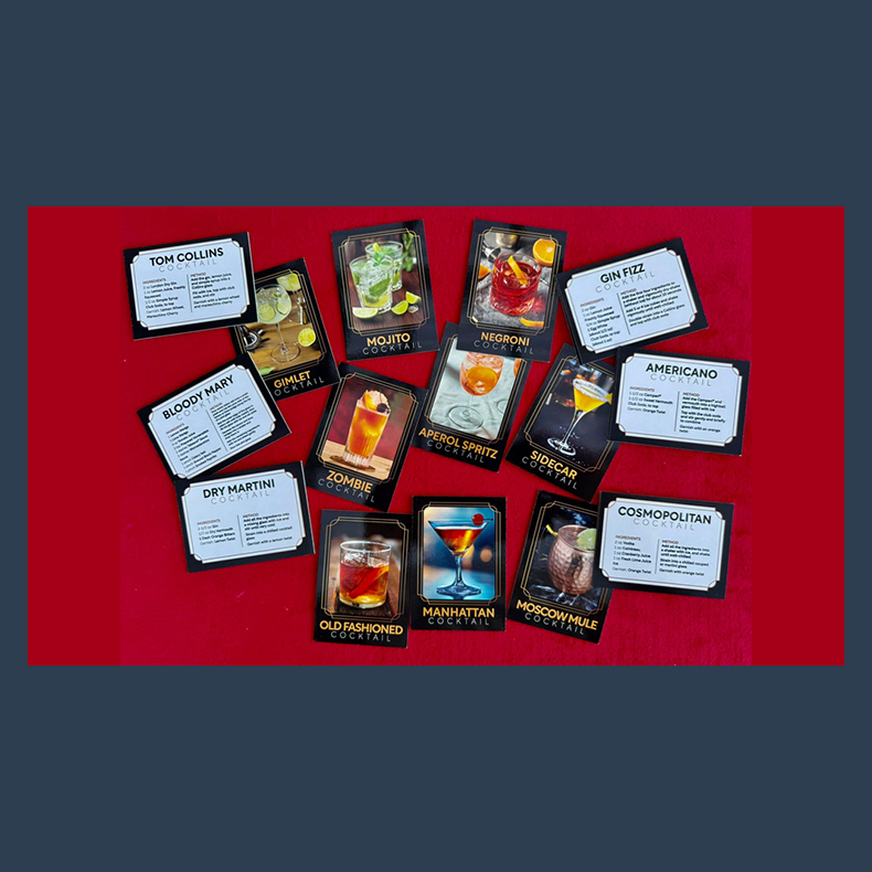 Cocktail Cards fra Svenpad