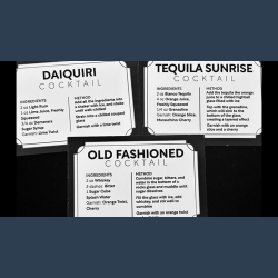 Cocktail Cards fra Svenpad