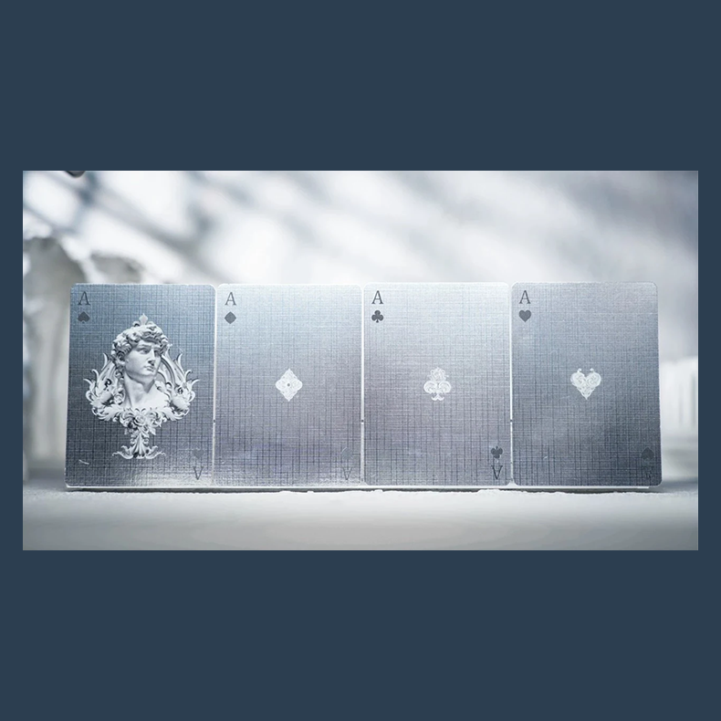 Alabaster Venus Luxury Playing Cards by TCC Fashion