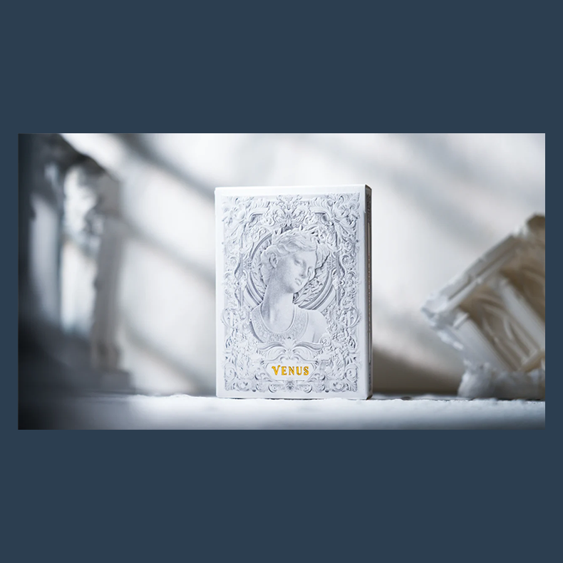Alabaster Venus Luxury Playing Cards by TCC Fashion