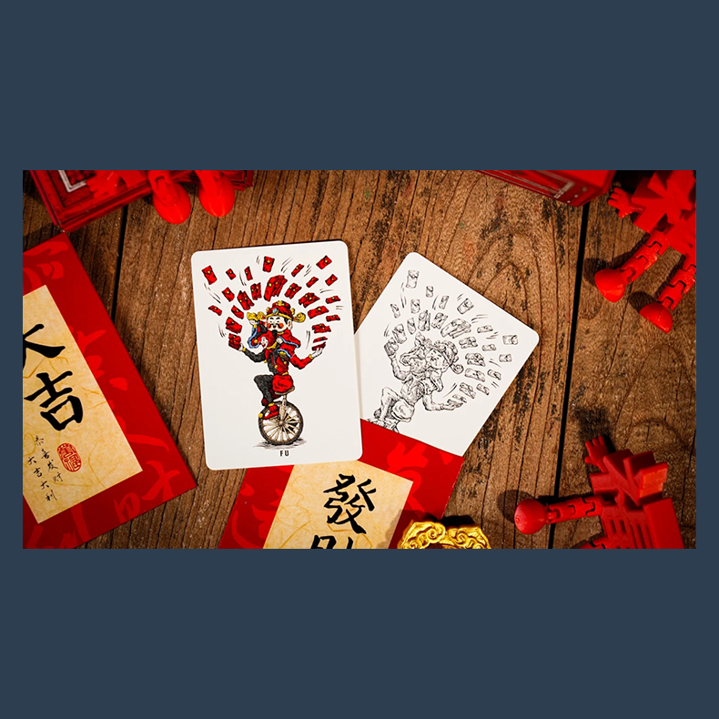 New Year Playing Cards by Smooth Writing
