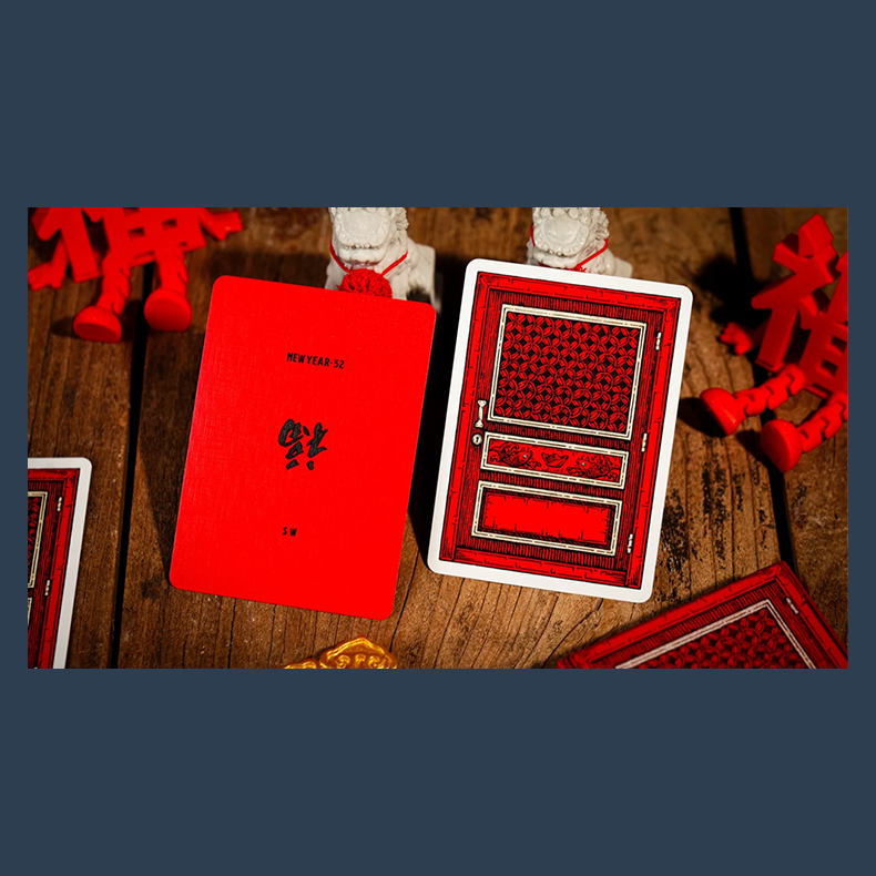New Year Playing Cards by Smooth Writing