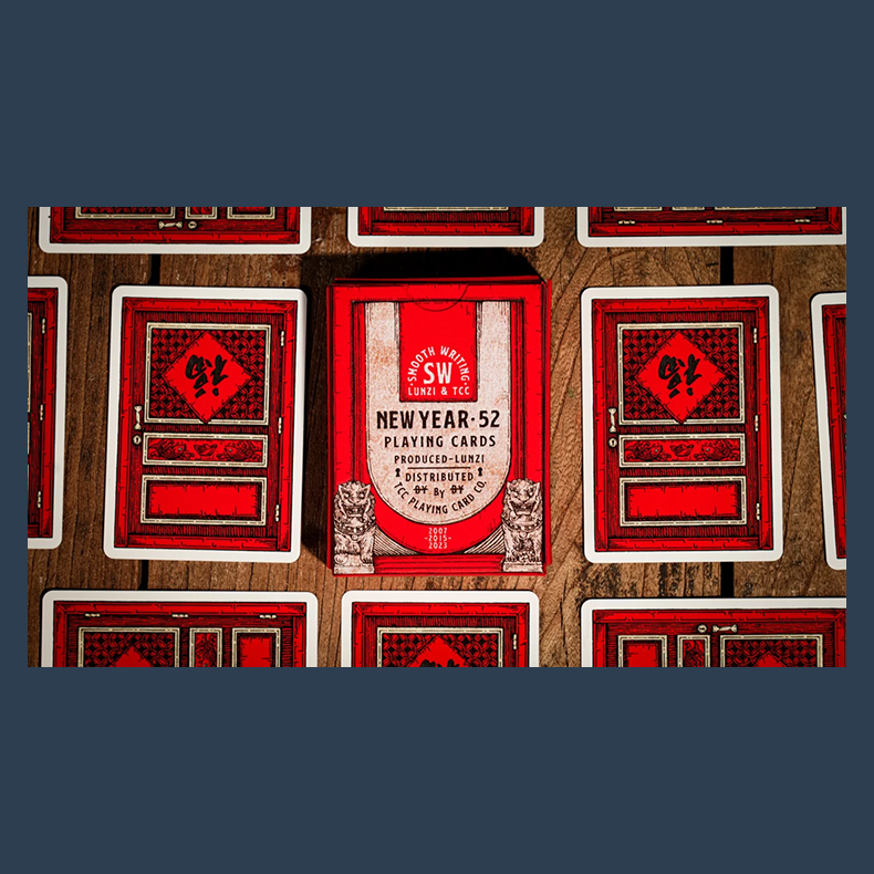 New Year Playing Cards by Smooth Writing