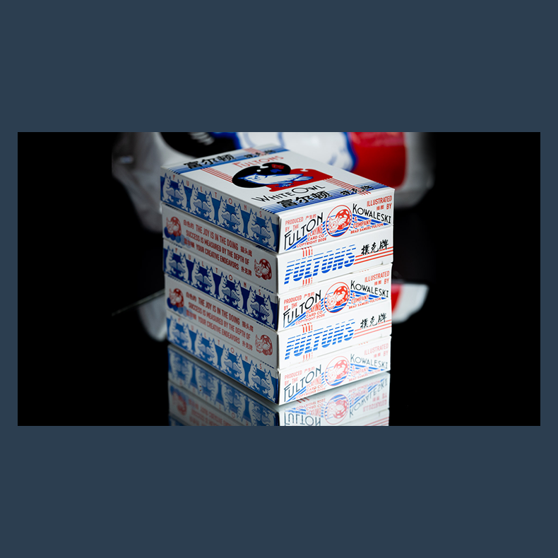 FULTON'S WHITE OWL PLAYING CARDS