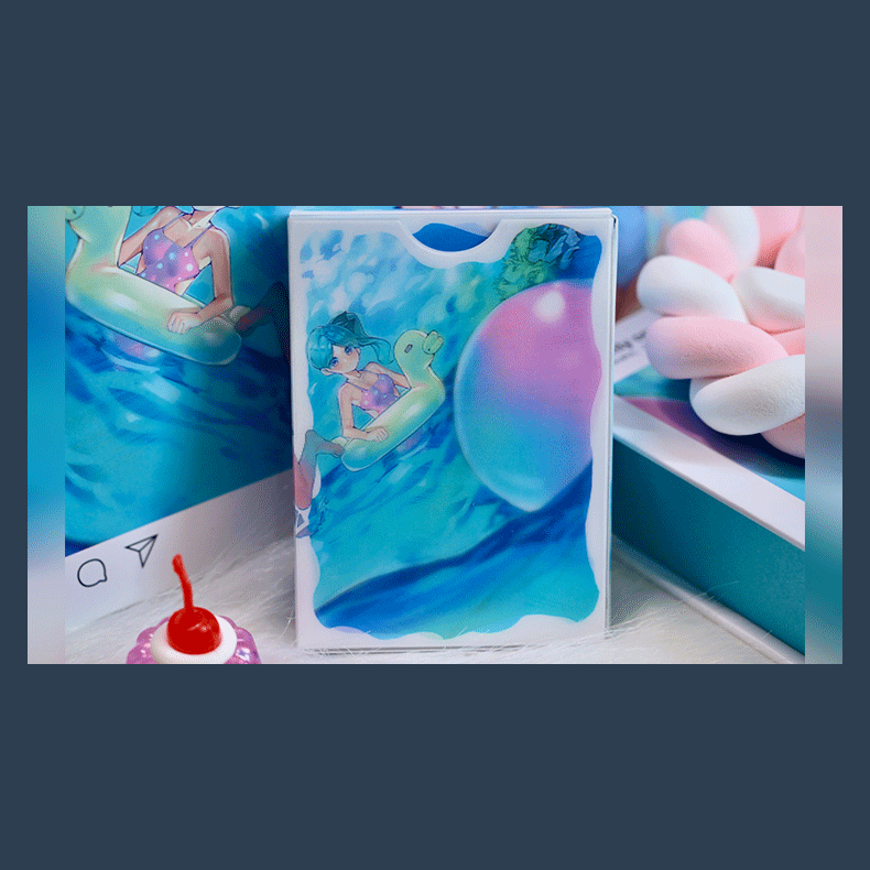 Sweet Cosplay Show - Azure Summer (Grading Box) Playing Cards
