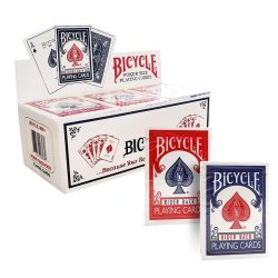 Bicycle - Poker Deck - Rider back - Old case 12 stk MIX